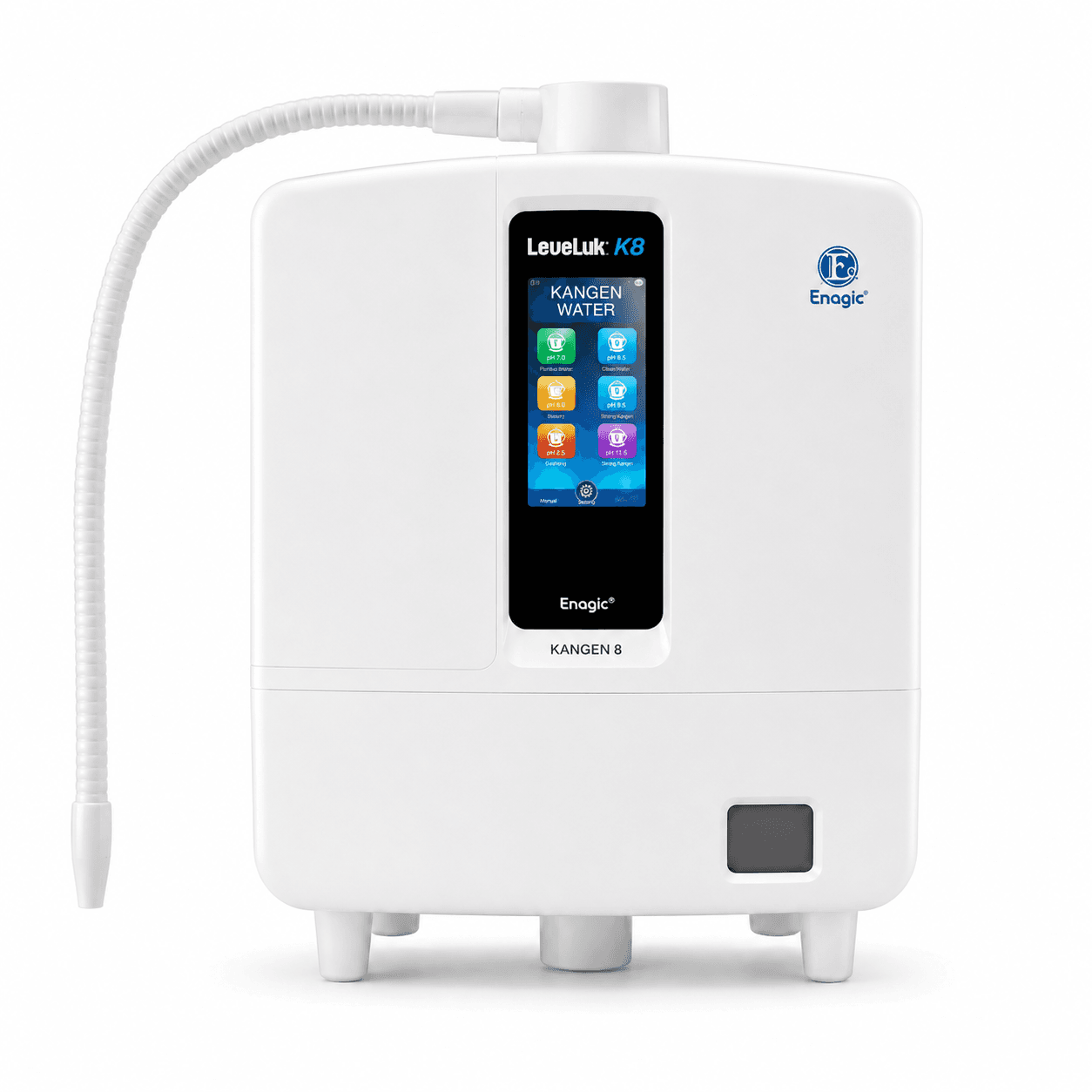 Leveluk K8 — Flagship 8-Plate Water Ionizer