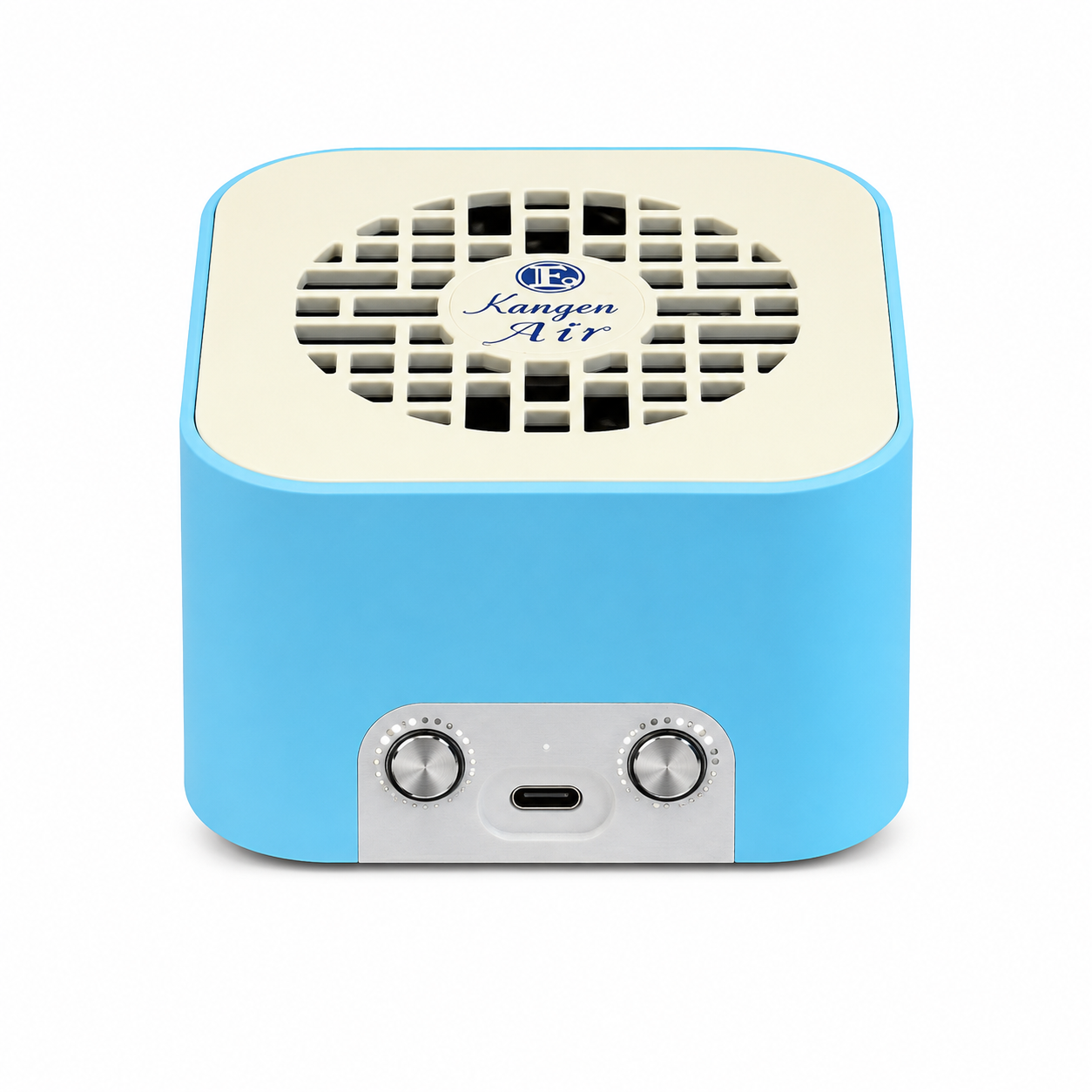 Kangen Air — Blue, front with USB-C port