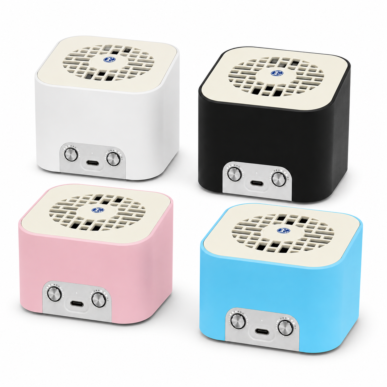 Kangen Air — side view, all four colours