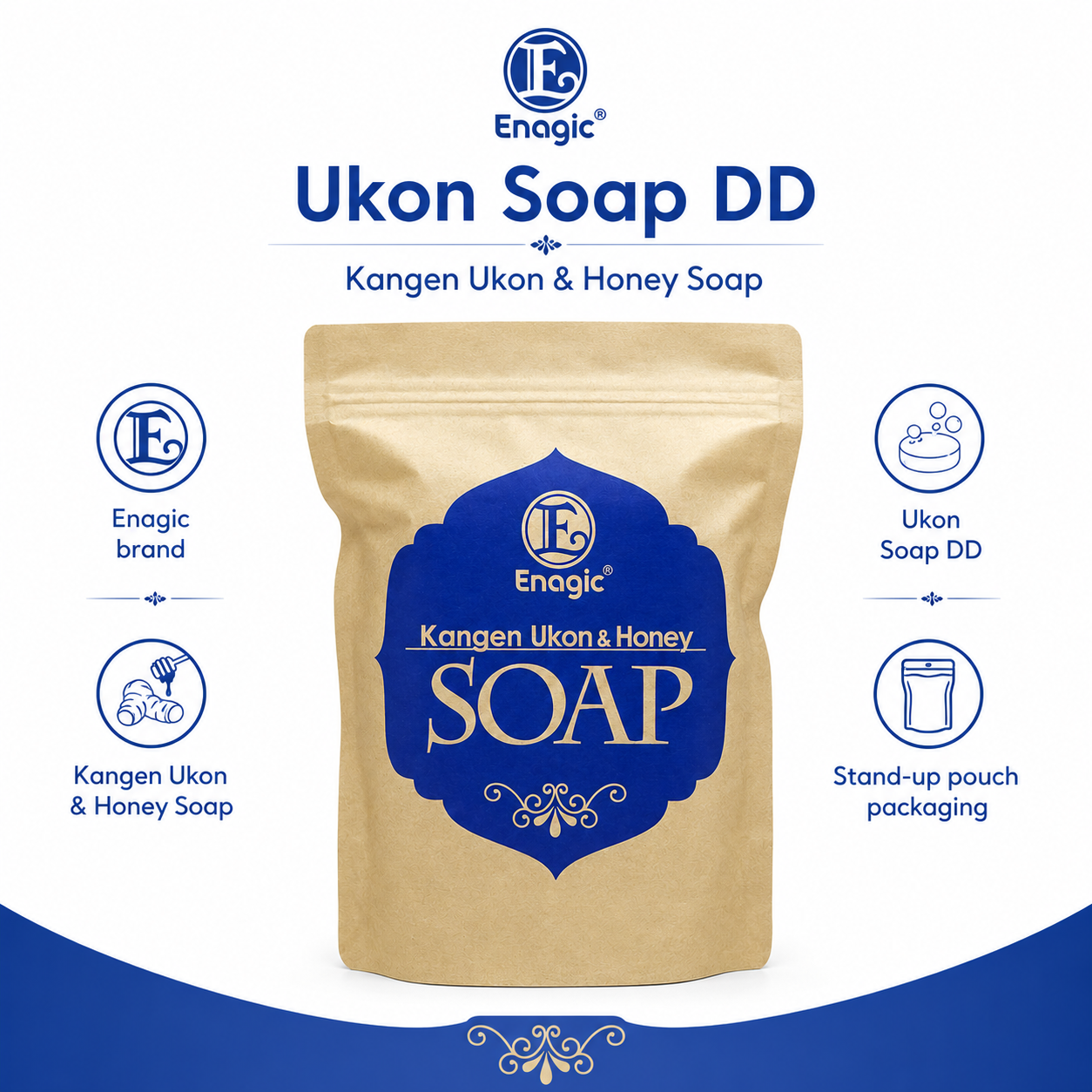 Kangen Ukon & Honey Soap key features