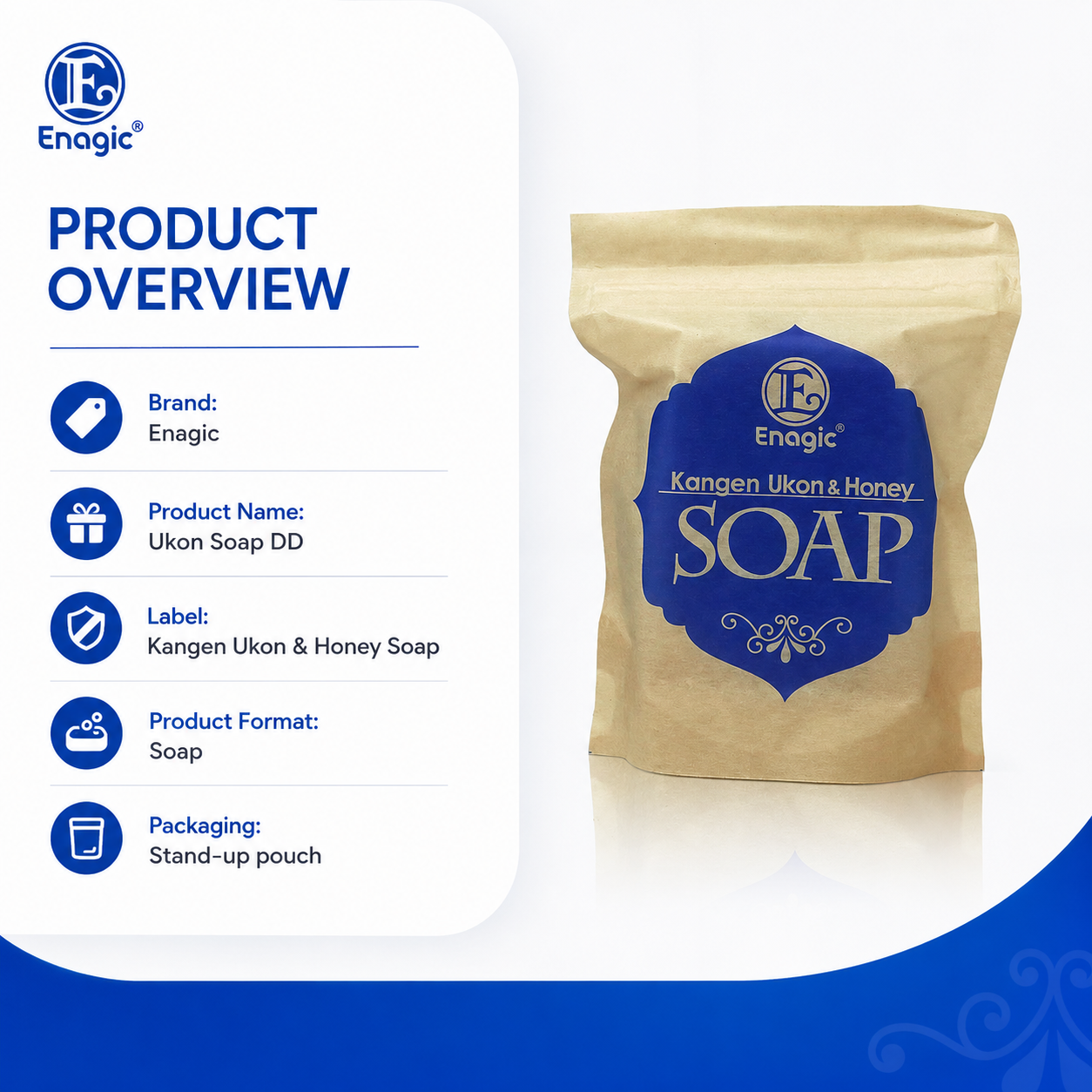 Kangen Ukon & Honey Soap specifications