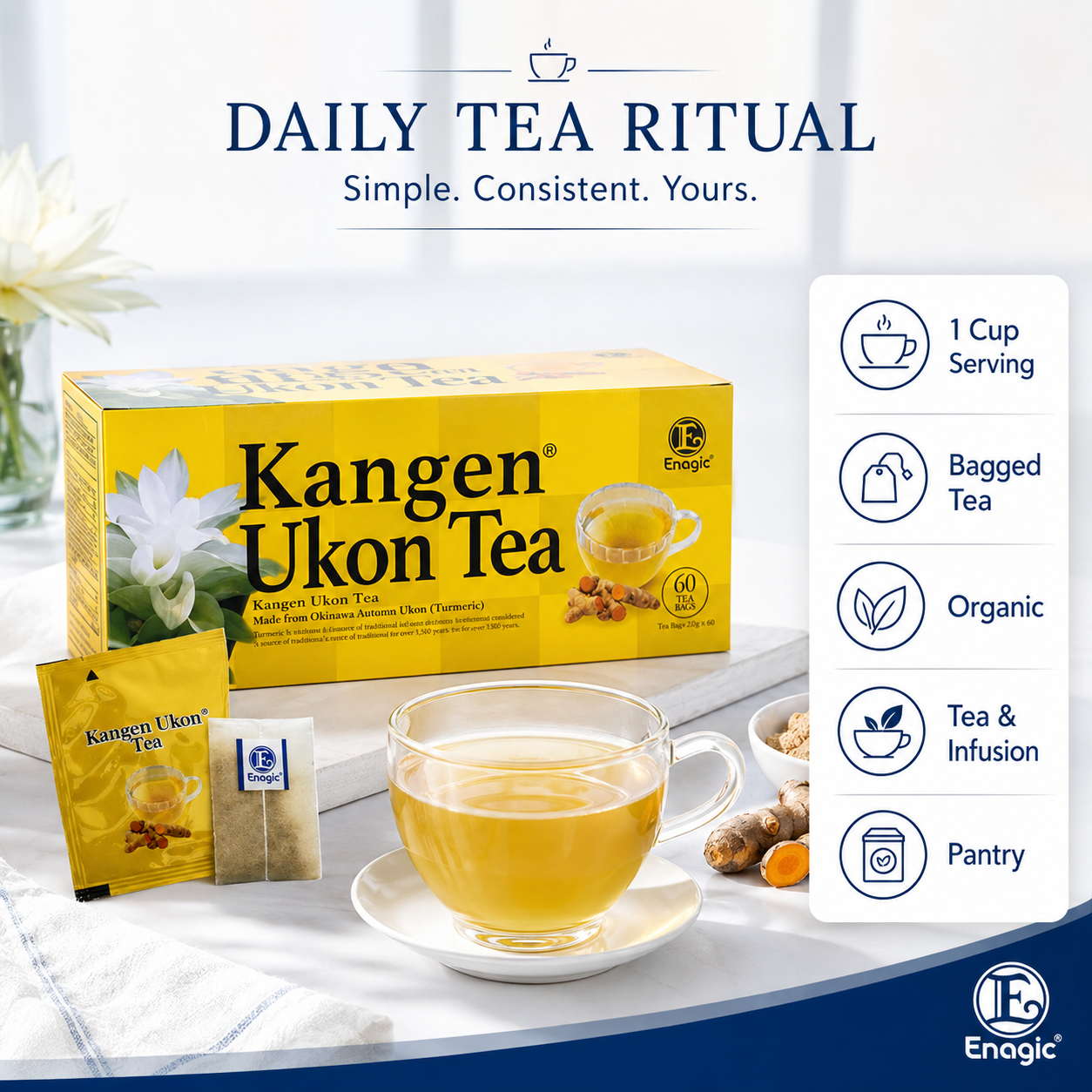 Kangen Ukon Tea daily ritual