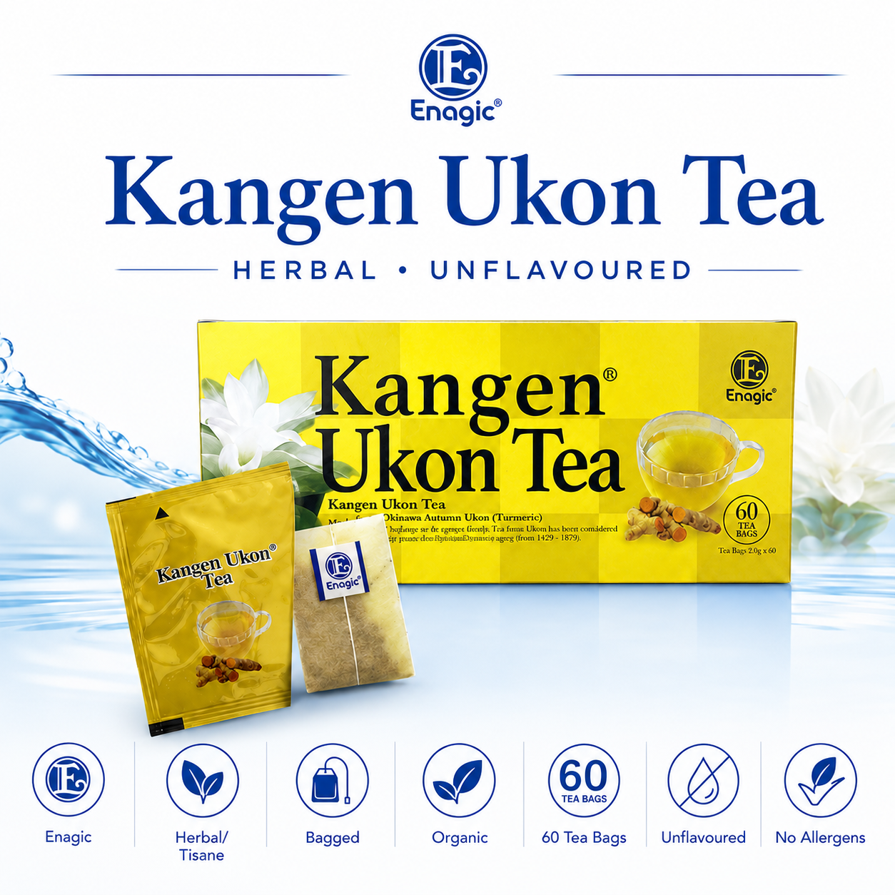 Kangen Ukon Tea key features