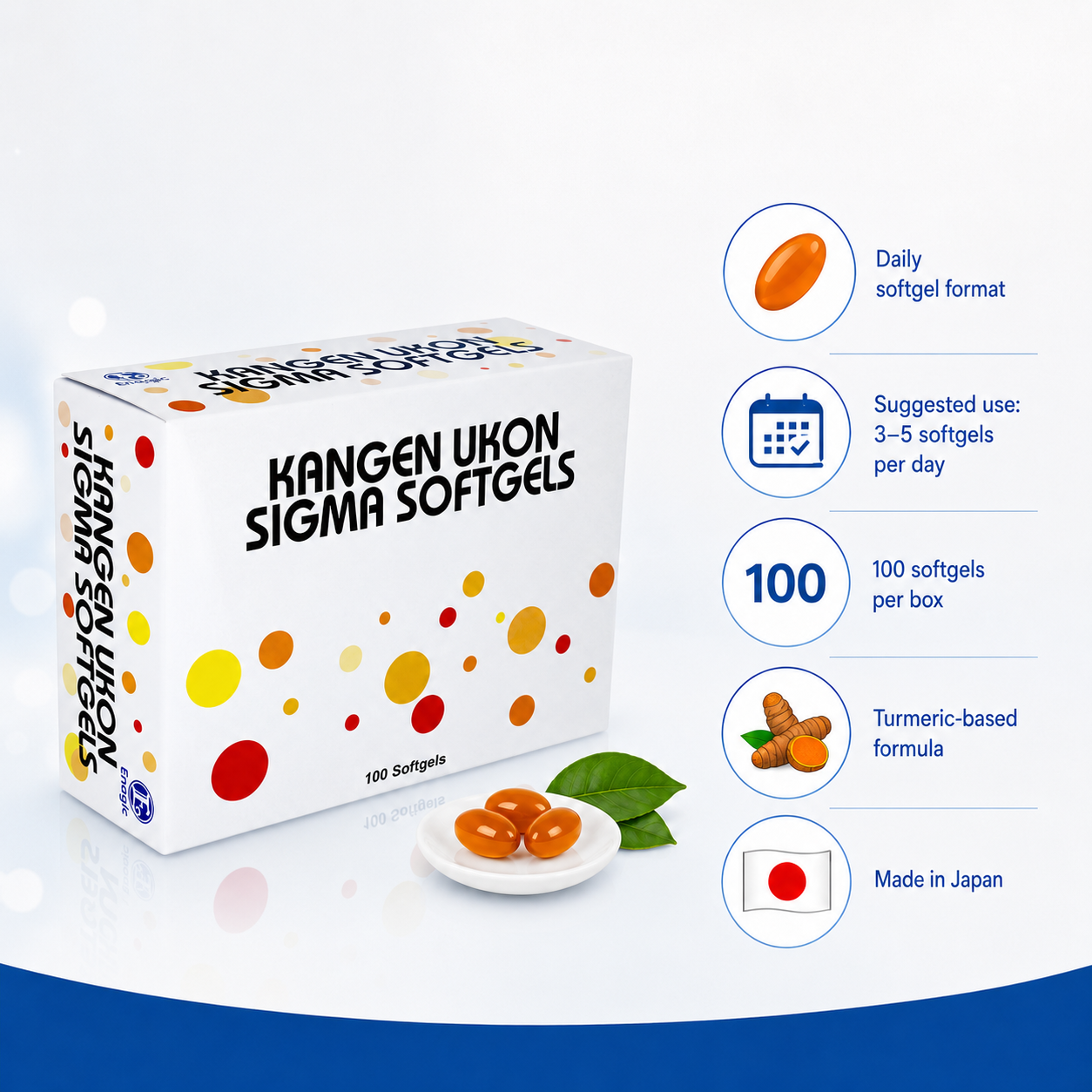 Kangen Ukon Sigma Softgels daily use guide
