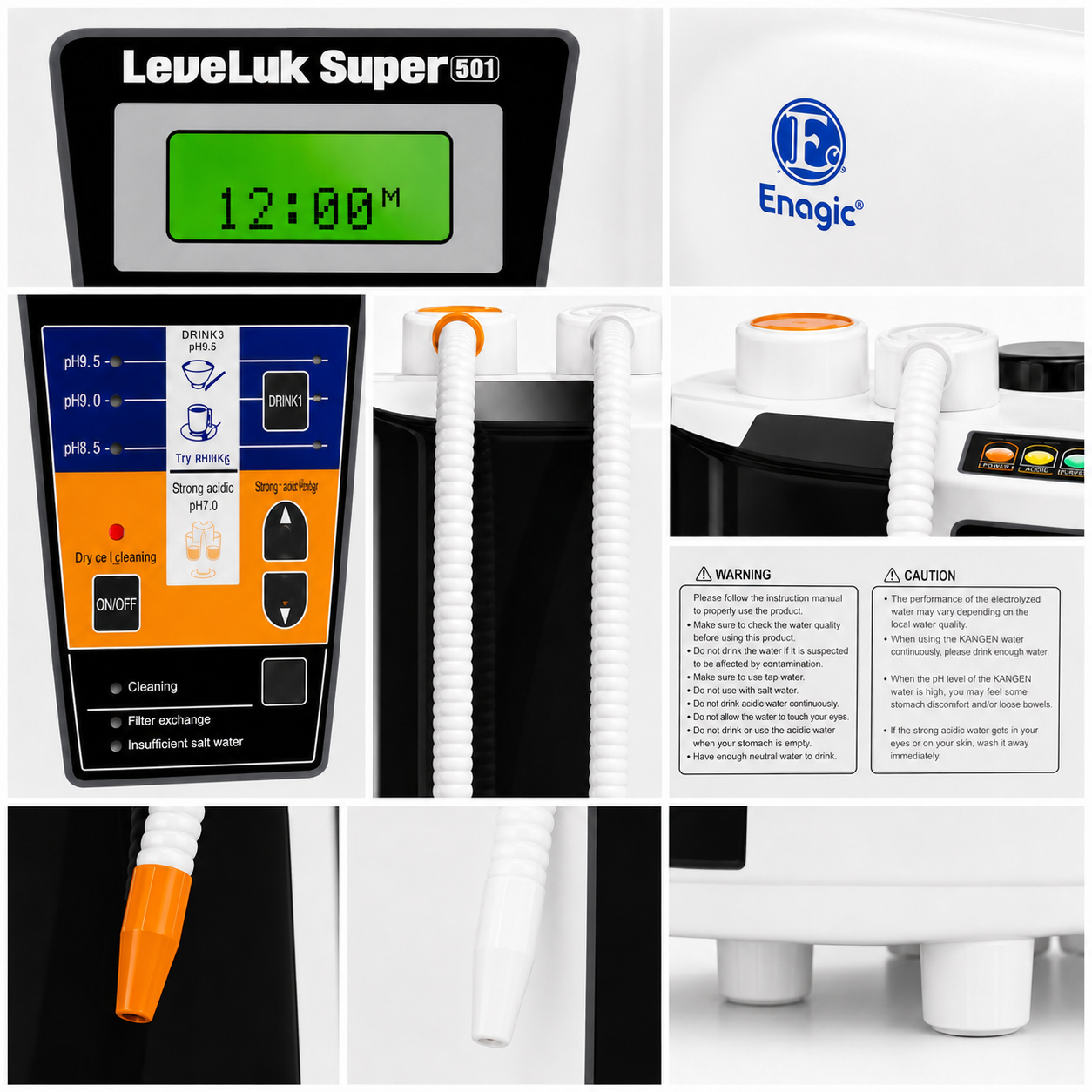 Leveluk Super 501 — close-up details